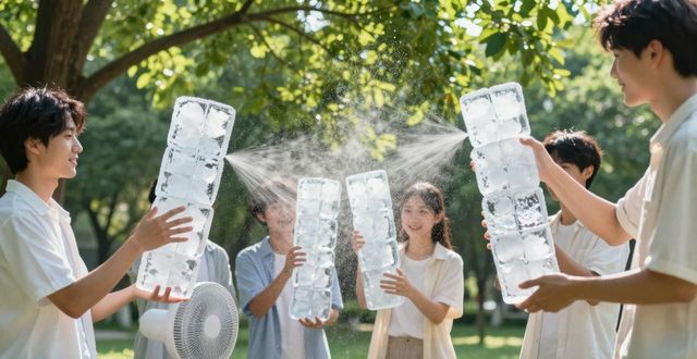 大冰块降温方法_苏州虎丘夏季防暑降温大冰块_大冰块户外活动使用时长